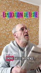 Explication de texte 🥴