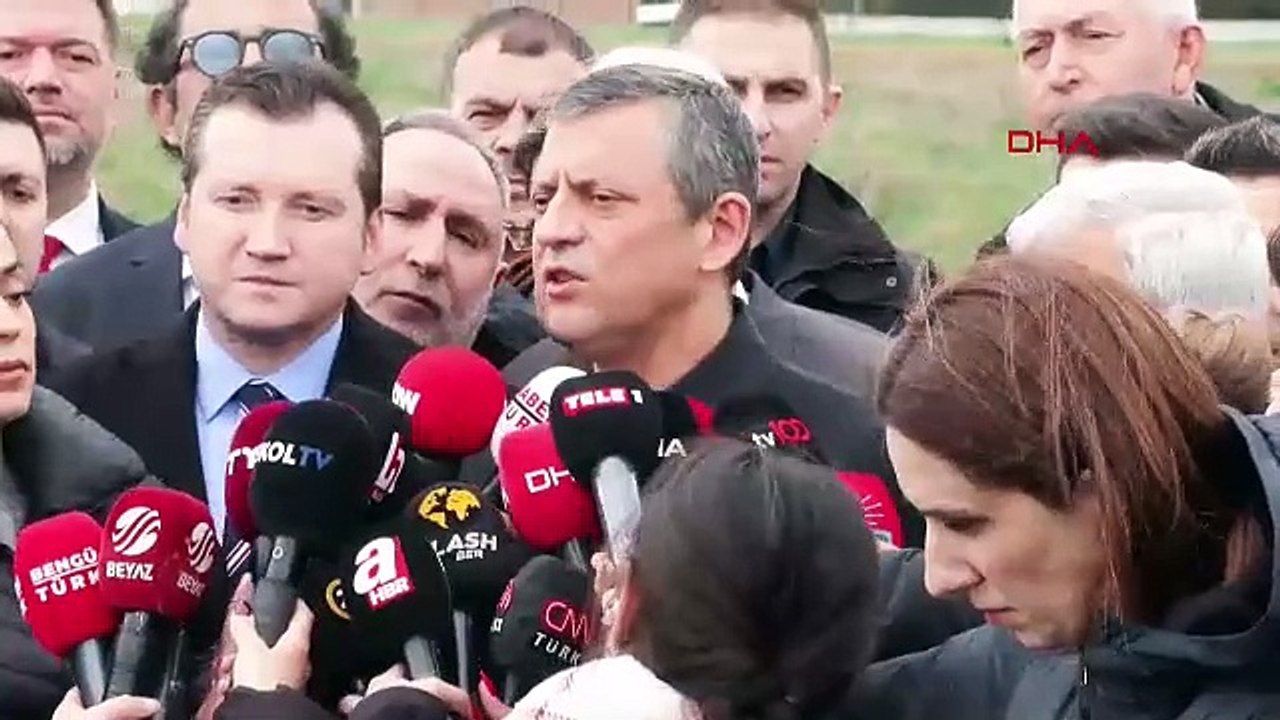 Silivri'de İmamoğlu ile görüşen CHP lideri Özgür Özel'den ilk açıklama