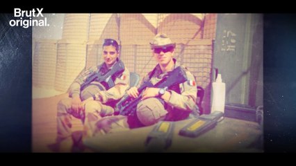 28 décembre, avec un jeune soldat français envoyé au Mali