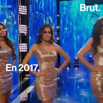 La cérémonie des Miss Pérou dénonce les violences faites aux f...