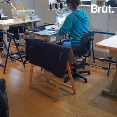 Avec ses tabliers made in France, Thomas remet au goût du jour le savoir-faire vosgien