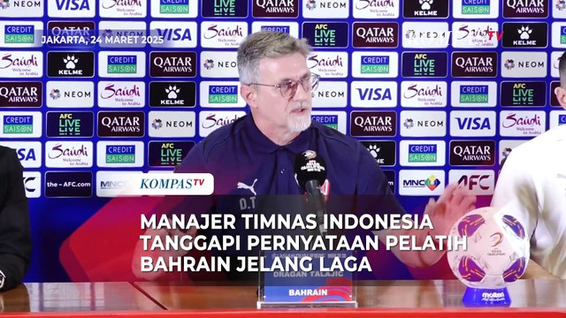 Manajer Timnas Balas Sindiran Pelatih Bahrain Singgung Pemain Baru dari Belanda
