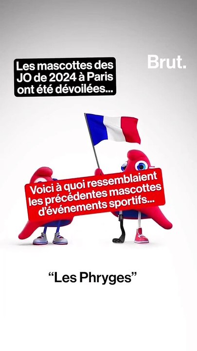 Les mascottes des événements sportifs depuis 1998