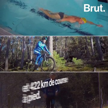 Laurent Quignette est champion du monde de déca-Ironman