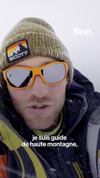 Il raconte pourquoi il faut protéger les glaciers français