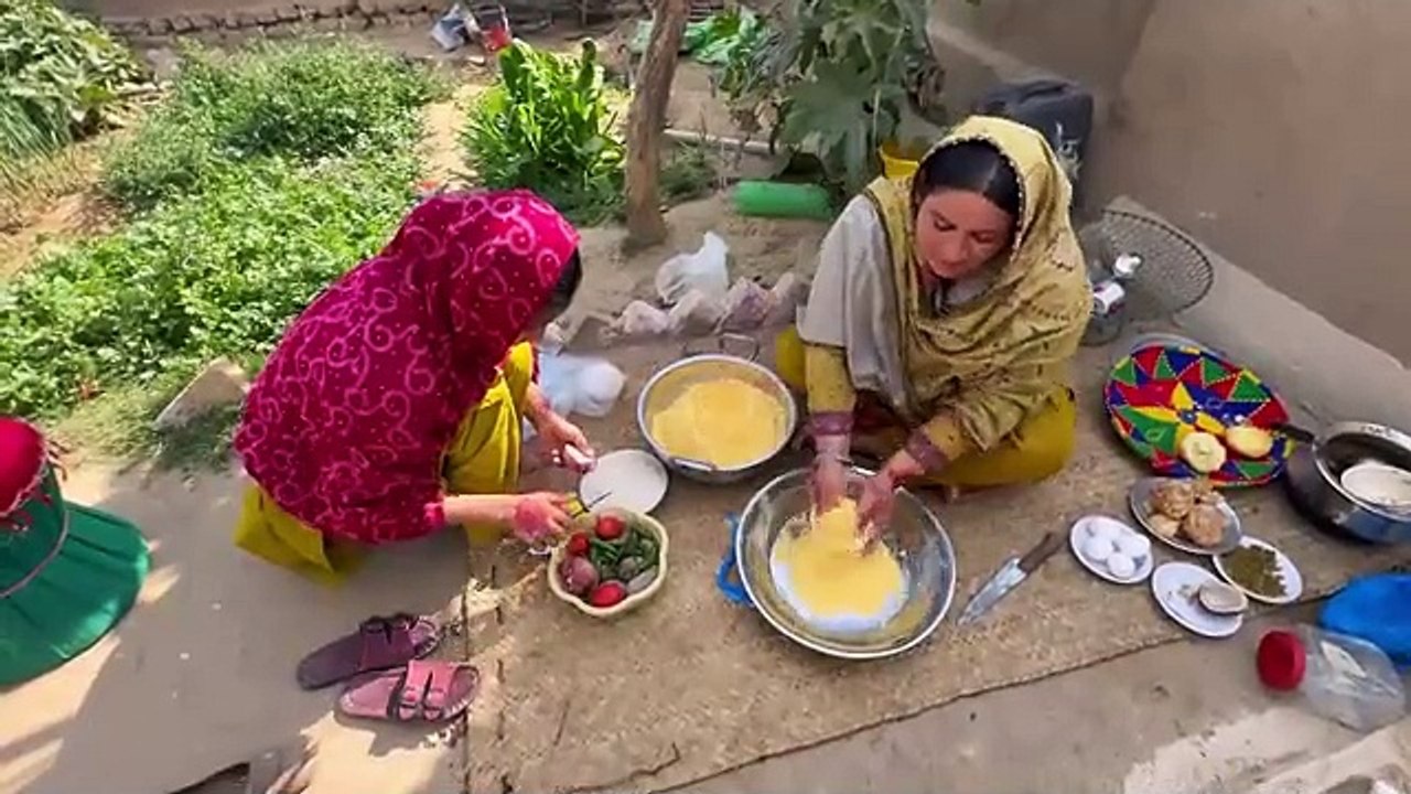 Morning  Routine of Desert Women Pakistan ｜ Cooking Unique Traditional Food ｜ Village Life Pakistan