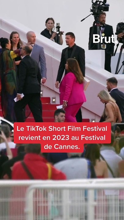 Deuxième édition du TikTok Short Film Festival à Cannes dans le cadre du partenariat entre TikTok et le Festival de Cannes  pour 2023.