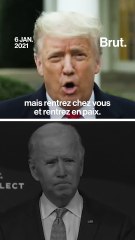 Invasion du Capitole : Trump vs. Biden