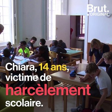 Chiara, 14 ans, victime de harcèlement scolaire