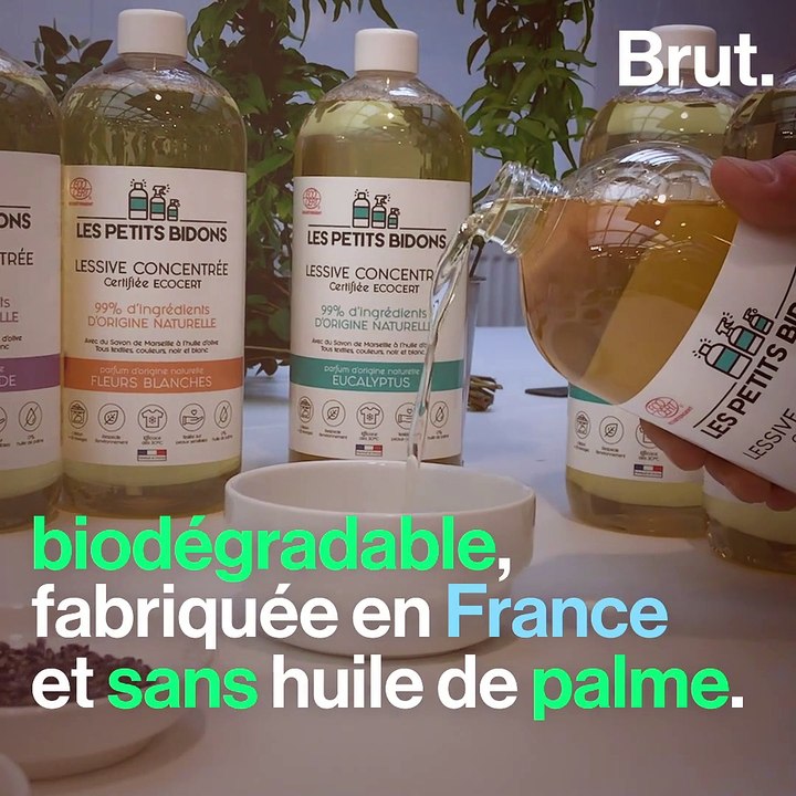 Les Petits Bidons, une marque de lessive écolo