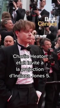 Stranger Things présent sur le tapis rouge de Cannes.