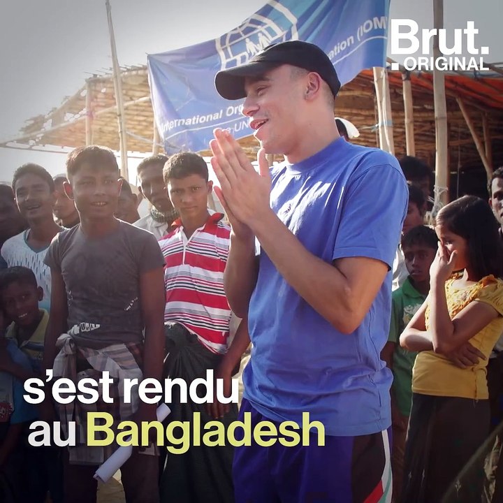 Love Army pour les Rohingyas : Mister V avec la Love Army