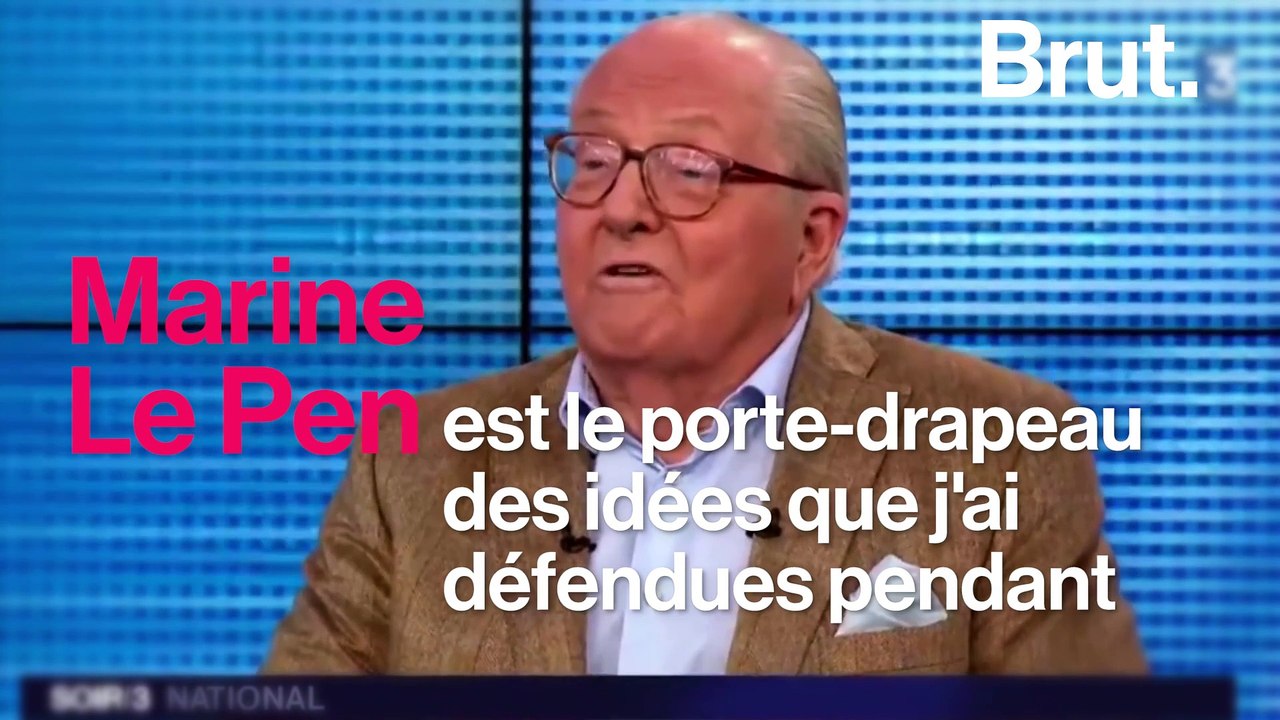 Marine Le Pen par Jean-Marie Le Pen
