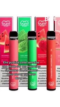Les cigarettes Puff bientôt interdites en France ?