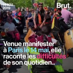 Paraplégique, Pascale raconte ses difficultés au quotidien
