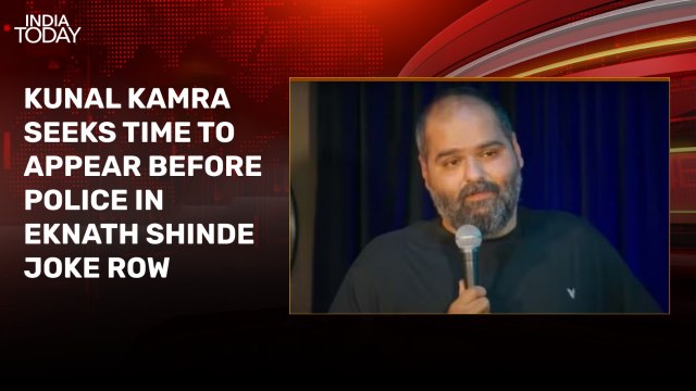 Eknath Shinde joke row: Kunal Kamra seeks week's time to appear before police
