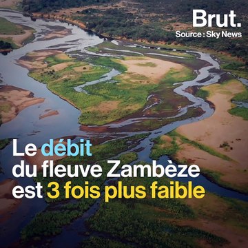 Les chutes Victoria face à une sécheresse record