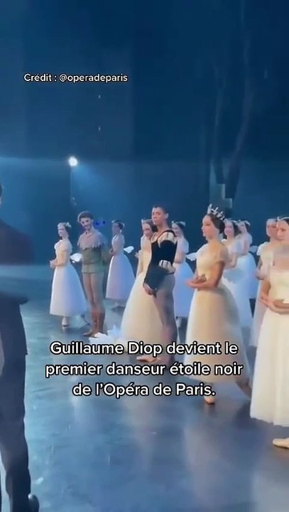 Guillaume Diop devient le premier danseur étoile noir de l’Opéra de Paris, c’est une première pour l’institution en 300 ans d’existence.