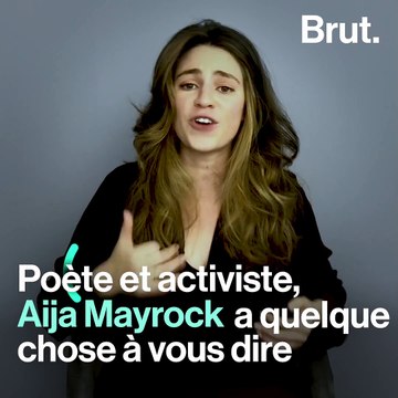 La poète Aija Mayrock slame sur la condition des femmes
