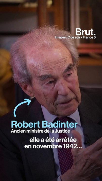 Le message de Robert Badinter pour les jeunes générations