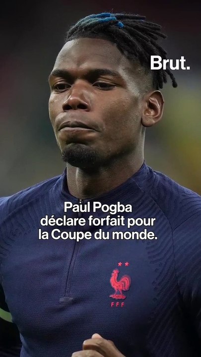 Paul Pogba déclare forfait pour la Coupe du monde