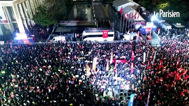 Nouvelle manifestation à Istanbul après l'arrestation du maire opposant à Erdogan