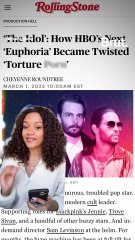 La série "The Idol" est accusée de promouvoir la culture du viol.