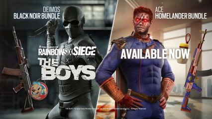Rainbow Six Siege x The Boys Official Homelander and Black Noir Trailer
