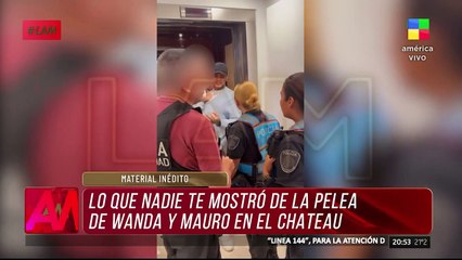 Videos ineditos del conflicto en el Chateau Libertador