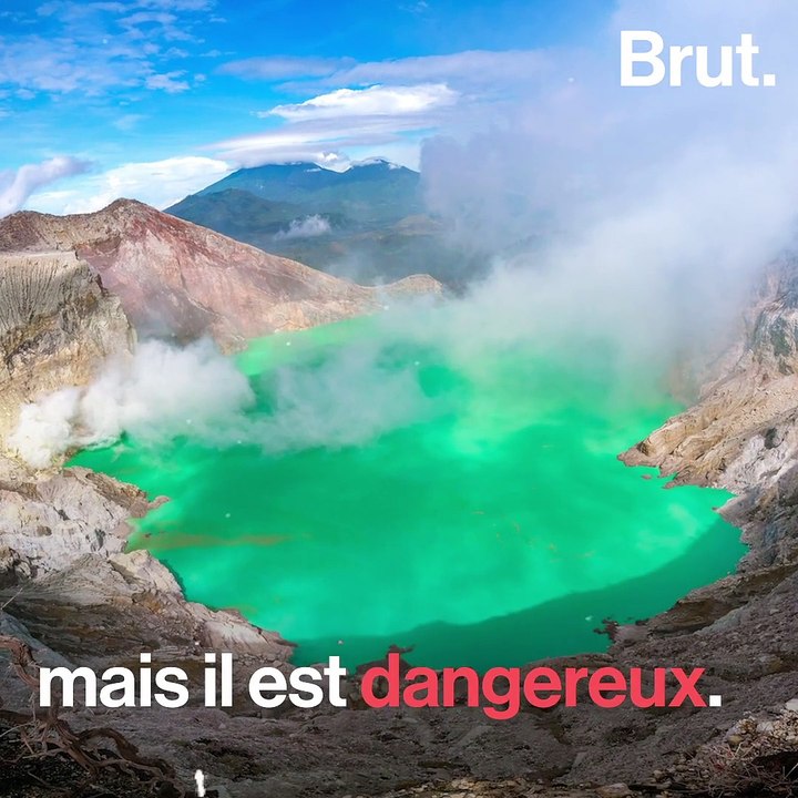 Indonésie : le plus grand lac acide au monde