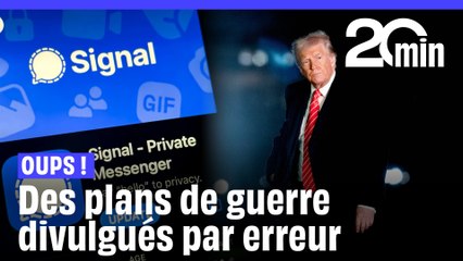 Un journaliste reçoit par erreur les plans de guerre de l’administration Trump