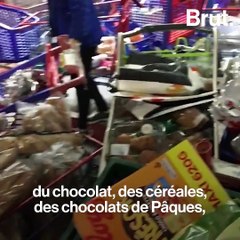 Des colis alimentaires pour les personnes isolées