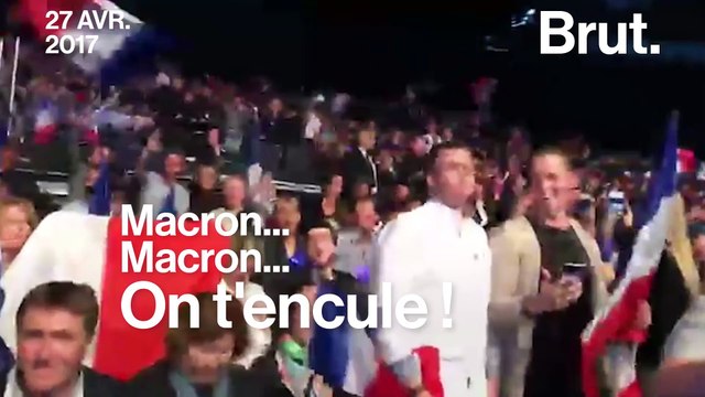 Ils ont chanté quoi les partisans de Marine Le Pen à Nice ?