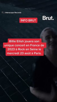 Billie Eilish jouera son unique concert en France de 2023, le mercredi 23 août à Rock en seine à Paris.