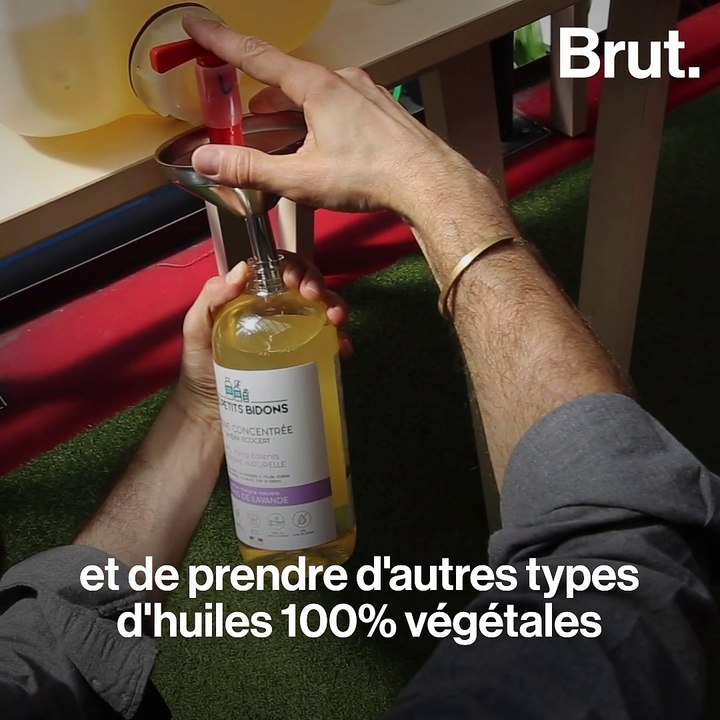 Les petits bidons, une lessive sans huile de palme