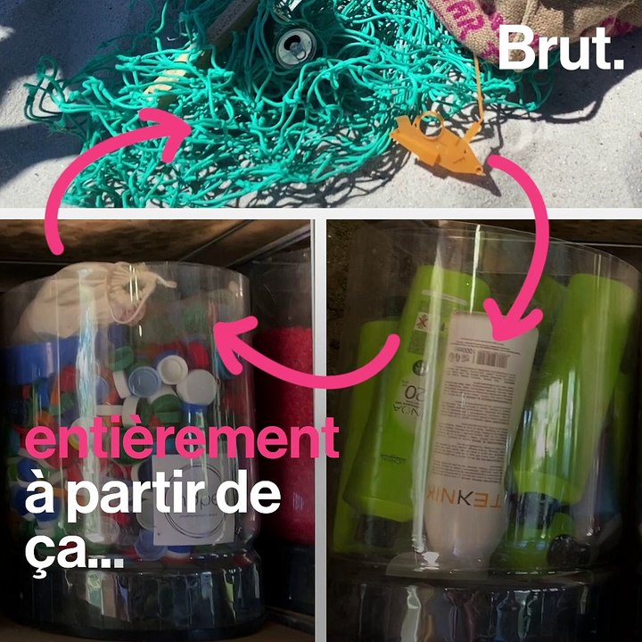 Ils fabriquent des objets du quotidien à partir de déchets plastiques