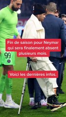 Opération de la cheville et longue absence pour Neymar.