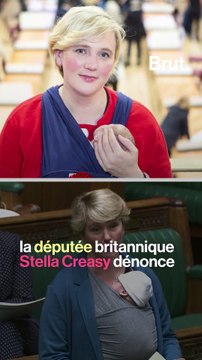 Au Parlement, elle évoque les difficultés des nouvelles mères au travail