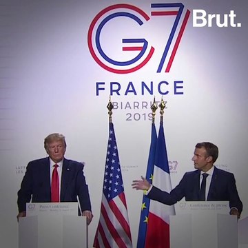 Au G7, Donald Trump et Emmanuel Macron se sont très bien entendus