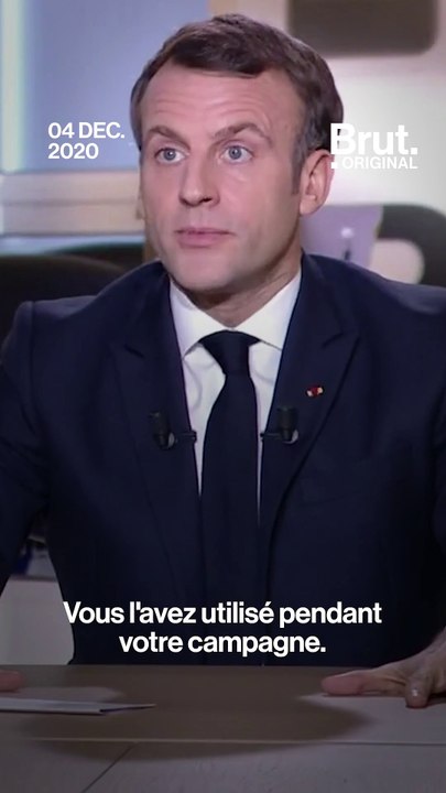 Emmanuel Macron et les "violences policières"