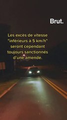 Les "petits" excès de vitesse ne seront plus sanctionnés par un retrait de point à partir du 1er janvier 2024