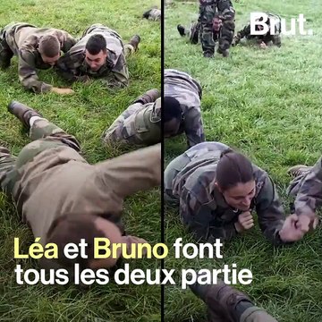 Léa et Bruno font tous les 2 partie du 511e régiment du Train