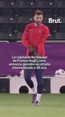 Hugo Lloris annonce sa retraite internationale