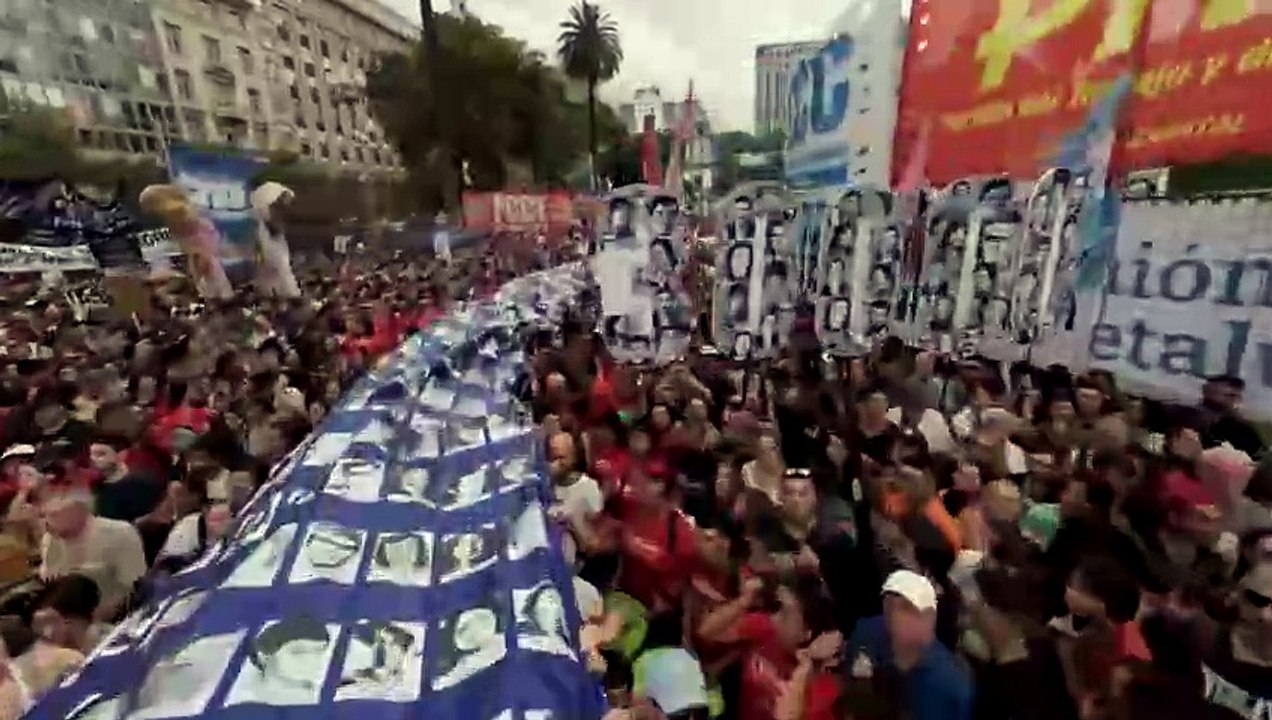 Así fue la marcha por el Día Nacional de la Memoria por la Verdad y la Justicia en Plaza de Mayo