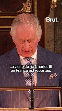 La visite du roi Charles III en France est reportée.