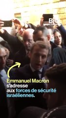 Incident entre Macron et les forces de sécurité israéliennes