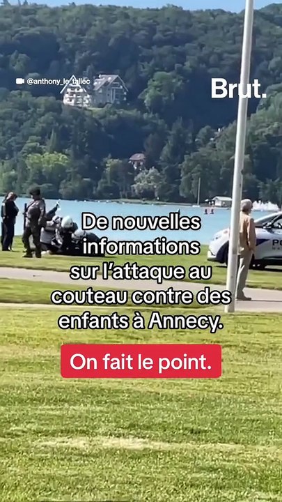 De nouvelles informations sur l’attaque au couteau contre des enfants à Annecy.
