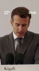 Emmanuel Macron : "la France a un rôle, une histoire et une responsabilité politique au Rwanda"