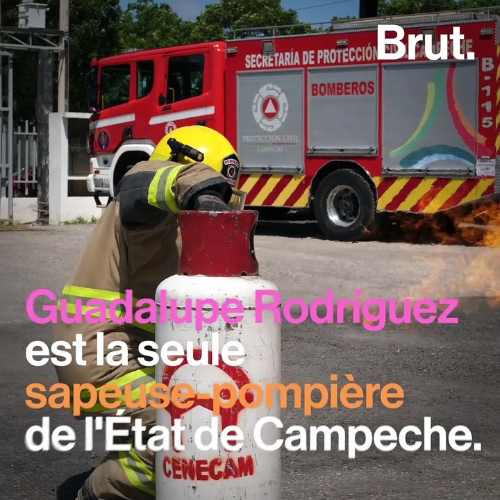 Guadalupe Rodríguez est la seule sapeuse-pompière de l’État de Campeche