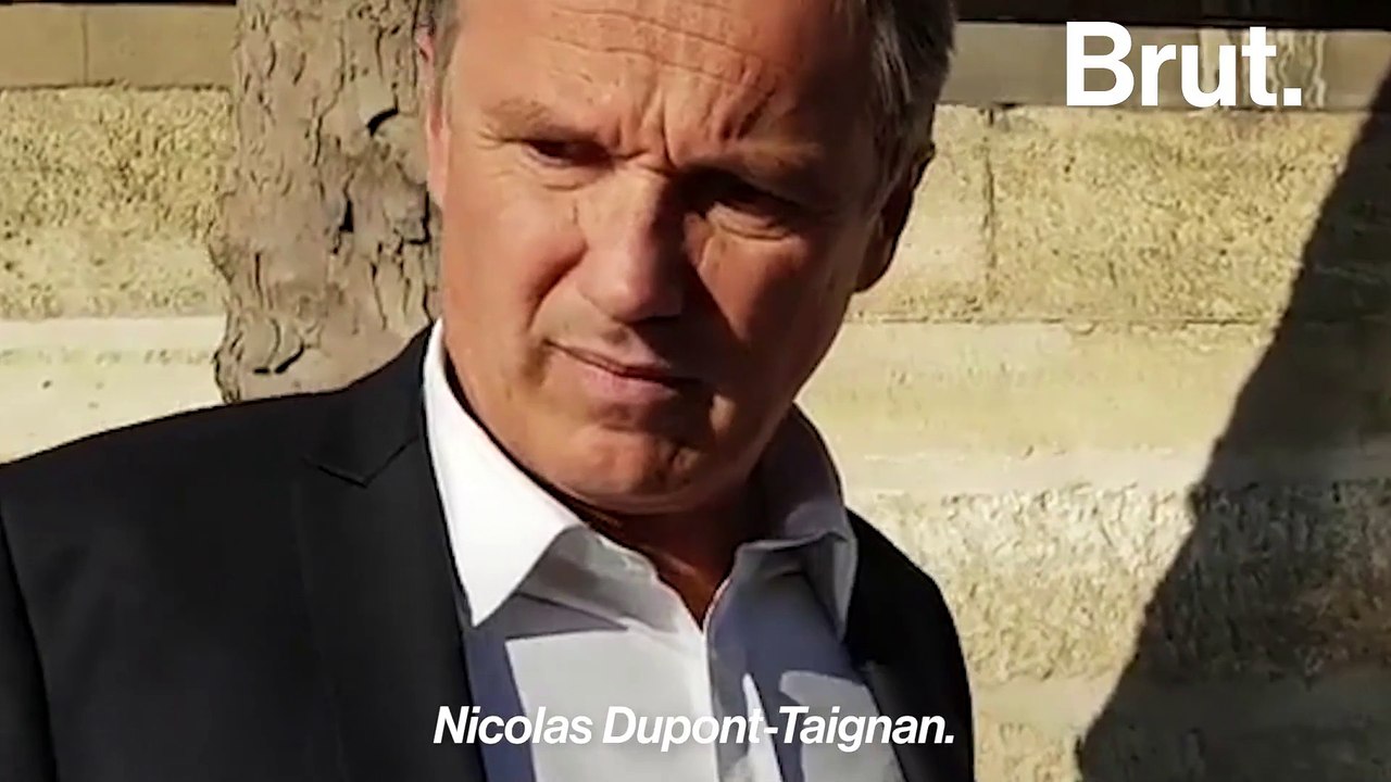 Nicolas Dupont-Taignan ou Nicolas Dupont-Aignan ?